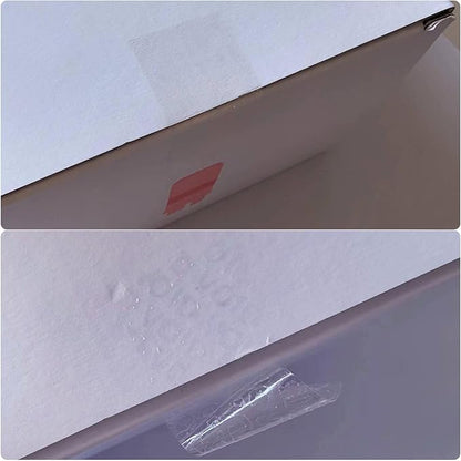 Transparent Blank Tamper Evident Labels Crystal Clear Sealing Package Seal Self Adhesive Security Warranty Void Tamper Proof Stickers (100pcs Rectangle)