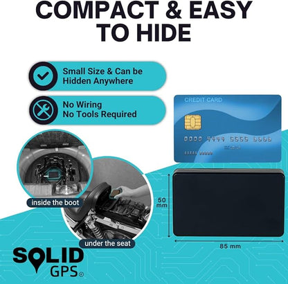 Tracker – Real-Time 4G Vehicle Tracker with App Alerts, Geofencing & Long Battery Options – No Wiring, Australian Support (3-Month Battery Life)