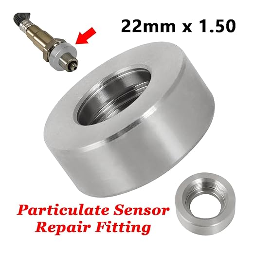 for 22mm X 1.5 Diesel PM Particulate Boss Soot Sensor Repair Fitting Mount Weld Bung
