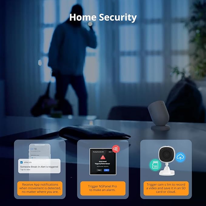 SONOFF SNZB-03P Zigbee Motion Sensor, 3-Year Battery Life, for Alert System and Automations Wireless Motion Detector, SONOFF Zigbee Bridge Required, Batteries Included(2 Pack)
