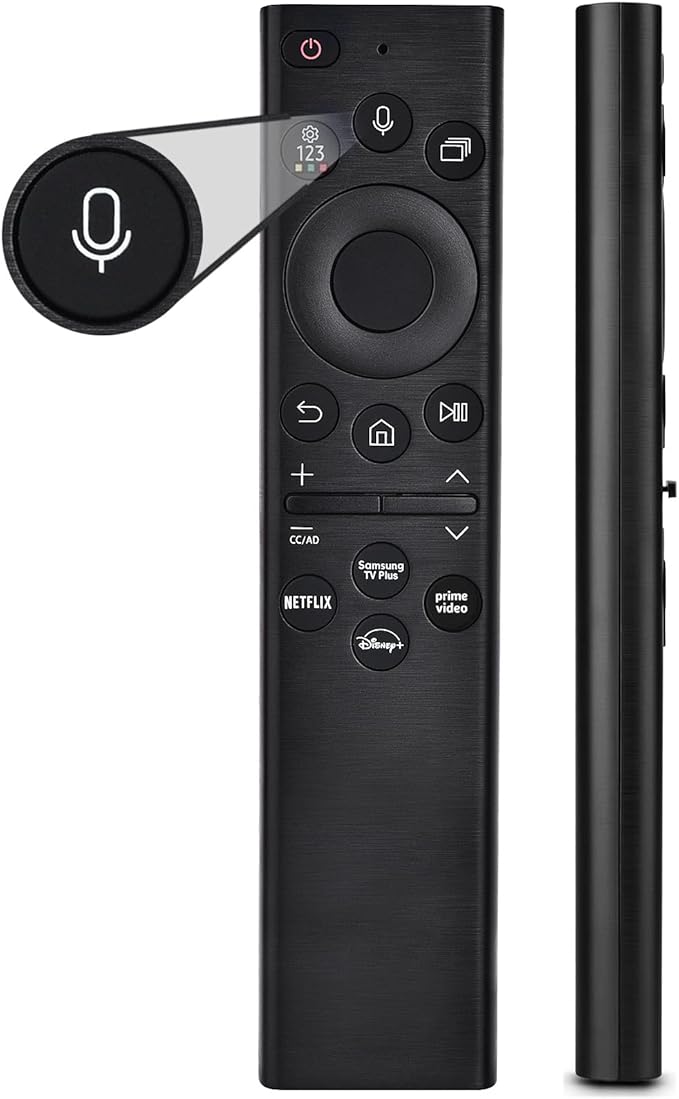 for Samsung Smart TV Voice Remote,for All 2019 to 2025 Samsung Remote,Replacement Control for The Frame/Crystal UHD/QLED/NEO QLED/Curved 4K 8K TVs