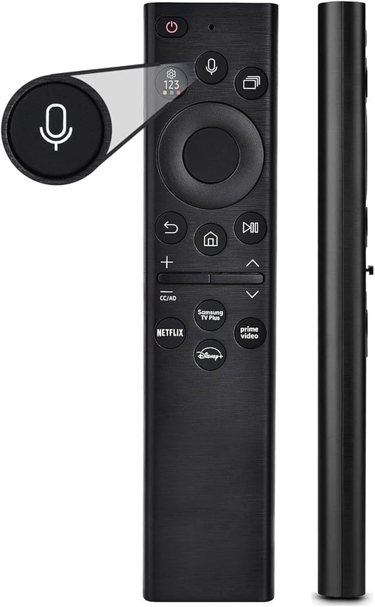for Samsung Smart TV Voice Remote,for All 2019 to 2025 Samsung Remote,Replacement Control for The Frame/Crystal UHD/QLED/NEO QLED/Curved 4K 8K TVs