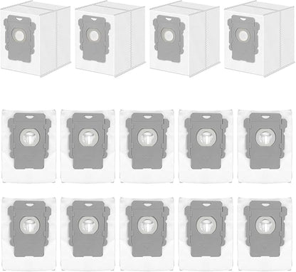 14 Pack Replacement Vacuum Bags Compatible with iRobot Roombai7, i7+, i8+, i3+, i4+, i5+ i6, i6+, j5, j5+, j6+, j7, j7+, j8+, j9, j9+, s9, s9+, i &s& j Series Clean Base Automatic Dirt Disposal Bags