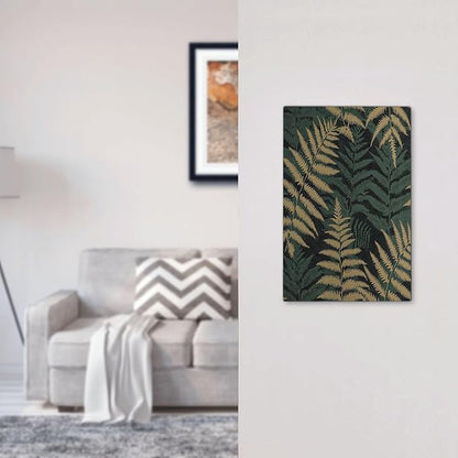 Light Switch Cover Plate Botanical Fern Green Leaf Forest 1 Gang No Device Blank Electrical Wall Plates Faceplate Decorative Switch Plate For Bed Room Home Decor