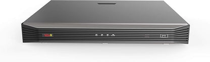 Revo Ultra Blue Series 16CH 4K POE H.265 NVR, 4TB & 8X 2K (4 Megapixel) Indoor/Outdoor IR Cameras with Built-in Mic – Remote Access Via Pc, Mac & Phone (No Monthly Fee)