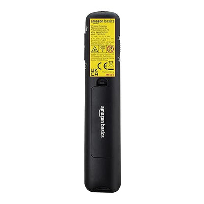Amazon Basics Wireless Presenter, Red Laser, 2.4GHz, Battery Operated, Hyperlink