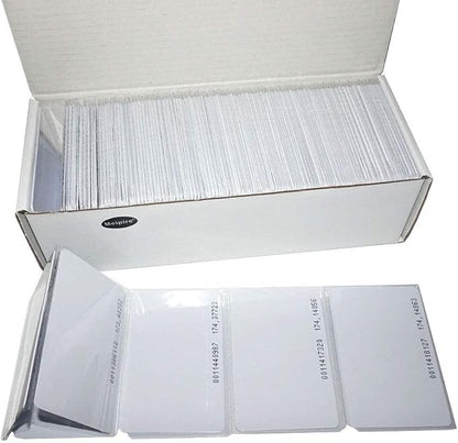 Meikuler 125Khz RFID Proximity Cards, 0.8mm ID Card for Door Entry Access Control System and Attendance, Read only (30)
