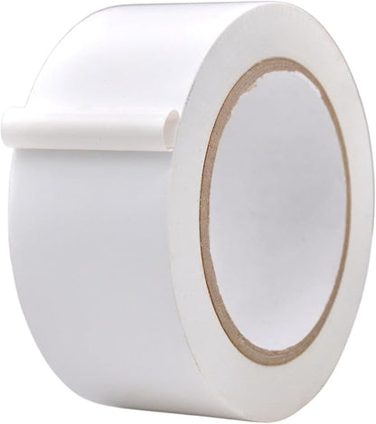 MAT Vinyl Marking Tape White - 2 inch x 36 yds. for Safety Floor Marking (School Gym, Restaurants, Warehouse), Dance Floor Splicing, Pinstriping Cars & Boats