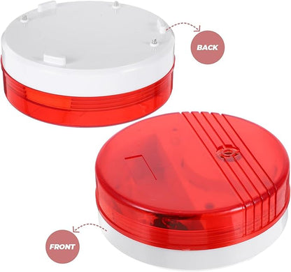 POPETPOP Water Leak Detection System Smart Sensor with Dual Audible Visual Alarm Instant Flood Warning for Basement Bathroom Kitchen Laundry Home Protection