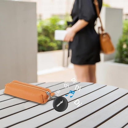 New [Apple MFi Certified] (iOS Only) Air Tags-4 Park, Bluetooth Tracker Tag for Apple Find My, Replaceable Battery, Key Finder and Item Locator Smart Tag for Keys, Bags, Luggage, Pets, Wallet