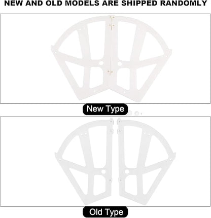 Shoe Rack Hinges, 2 Layers Shoes Drawer Cabinet Hinges Flip Frames Shoes Hollowed Home Furniture Cabinet Hinge Flip Plate Frame Turning Rack Replacement Fittings