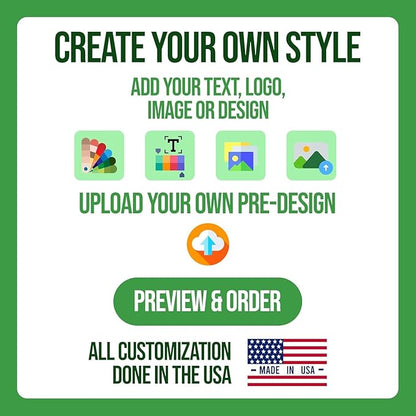 Custom Car Flag by BCB Print - Personalized Flag with Your Photo, Text or Logo – Durable, Fade-Resistant, Weatherproof Window Flag for Cars, Parades, Sports & Outdoor Events - 12x17