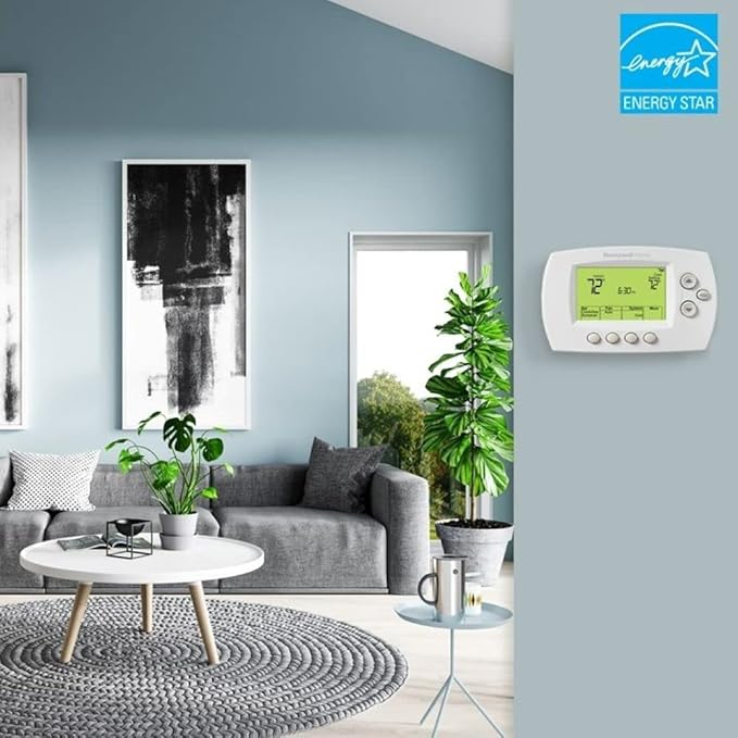 Honeywell Home RTH6580WF Wi-Fi 7-Day Programmable Thermostat, White (Pack of 2)