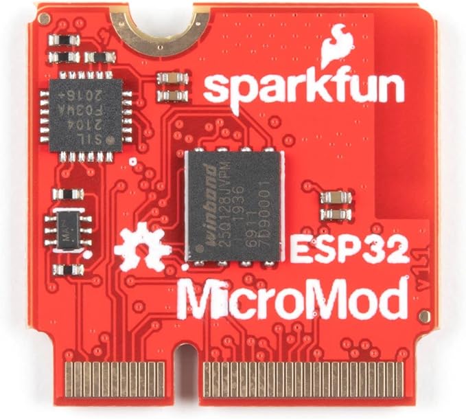 SparkFun MicroMod ESP32 Processor - Modular Interface Ecosystem That Connects ESP32 microcontroller/Processor Board to Various/Carrier Board peripherals