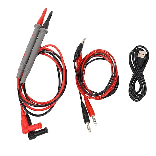 Walfront VI Curve Tester, Double Channel Circuit Board Tester with Color Screen, 18 Frequency Settings and 9 Impedance Levels, Rechargeable Li Battery 3000mAh for Circuit Analysis
