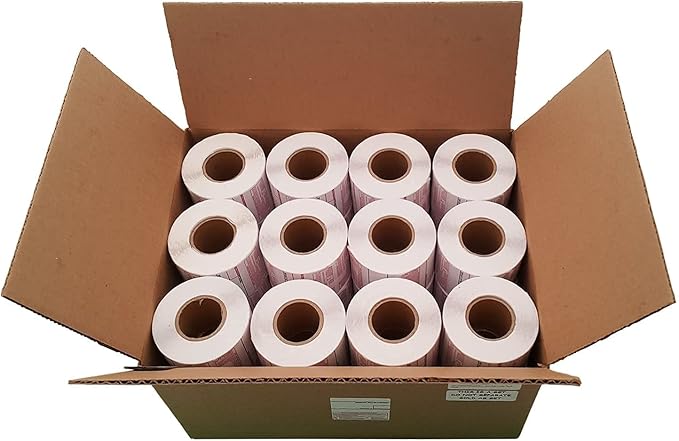 VisionTechShop LST-8040 Printing Scale Label, 58 x 60 mm, UPC/Safe Handling 36 Rolls Per Case, Lower Price Than 12 Rolls