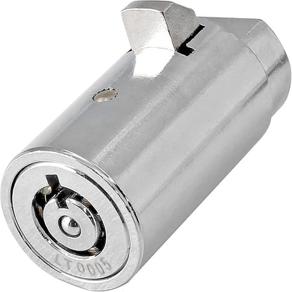 2 Set Vending Machine Lock and Key (Keyed Alike), High Security Tubular Keyway Soda Machine Locks