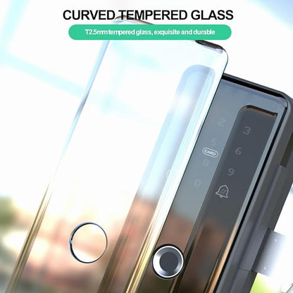 Sliding Swing Door Smart Lock for Glass Door Keyless Entry Digital Door Locks, Fingerprint/APP/Password/Card/Key Five in One WiFi Lock for Office,Home,Hotel,Apartment