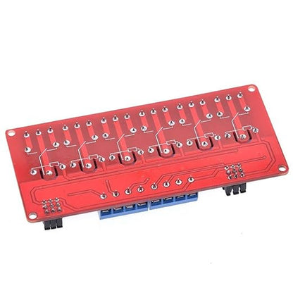 12V Relay 6 Channel Relay Module with Optocoupler High/Low Level Trigger for Arduino