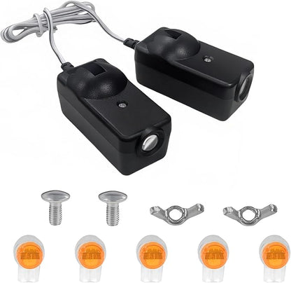 Garage Door Sensor Replacement,for Liftmaster Chamberlain Sears Craftsman Garage Door Openers 41A5034 Safety Sensor Kit Beam Eyes Replacement Parts to Replace G801CB-P, 41A5034