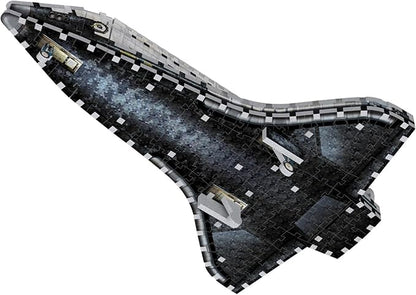 Wrebbit3D Space Shuttle Orbiter 3D Puzzle | 435 Jigsaw Puzzle Pieces | Build a Space Exploration Vehicle and Discover New Worlds