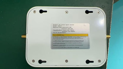 AT&T Cell Phone Signal Booster Amplifier & Repeater | FCC Approved for 5G 4G LTE Band 12/17 | Covers 4,000 Sq Ft, Easy Setup