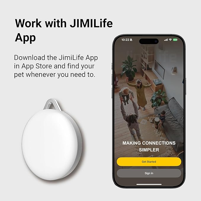 No Subscription LNCOON Mini GPS Tracker for Vehicles, Car Tracker No Monthly Fee Tracker Device Hidden with APP, for iOS Android Track Playback | 5-Minute Positioning Frequency, for Cars Kids Dogs