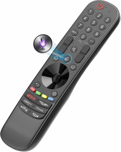 Alizen Replacement Compatible with LG Remote Control for Smart TV 2025-2018, Magic Remote, Pointer, Voice Control, Bluetooth, MR25, MR24, 23, 22, 21,20,19,18 GA/GN, Alexa. 1-Year Warranty.