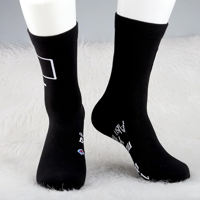 MBMSO 2 Pair Debugging Definition Socks Computer Programmer Gift IT Coder Gift Teacher Student Funny Coding Programming Socks