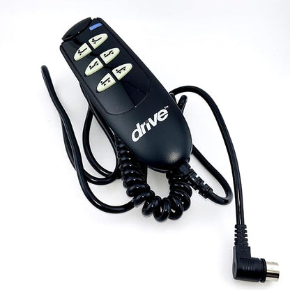 6 Button 7-Pin Hand Control Pendant for The Drive Medical Ultra Light Delta Bed (15033 & 15235) - Replacement Remote Compatible with Listed Model Hospital Beds Only, Drive PN 15033HC-G