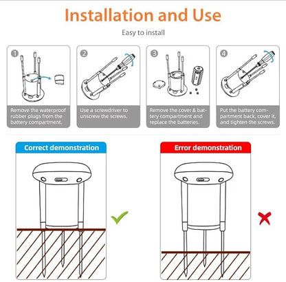 Solar Powered Wireless Zigbee Soil Moisture and Temperature Sensor for Plants, Garden, Lawn. Remotely View Status and Set Alarms via its smaryphone Mobile App (Requires Tuya hub)