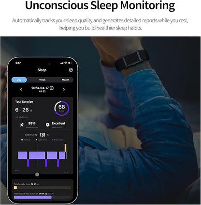 Smart Bracelet,Activity Trackers for Man&Women,Fitness Tracker Band, 24H Sleep Tracker,All-Day Continuous Heart Rate Blood Pressure Stress HRV Monitor,170+ Sport Mode with Free APP (Rose Gold)