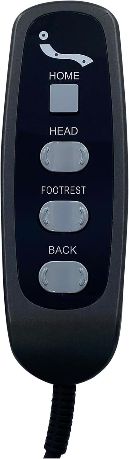 7 Button 5 Pin Remote Kaidi Model KDH130-002 Lift Chairs Power Recliner Hand Control Replacement