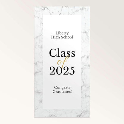 Staples Custom Scrim Vinyl Banner - 24W" x 36L" Quote Banner with 4 Grommets - Durable Outdoor Sign for Events, Promotions, and Business Advertising (Marble)