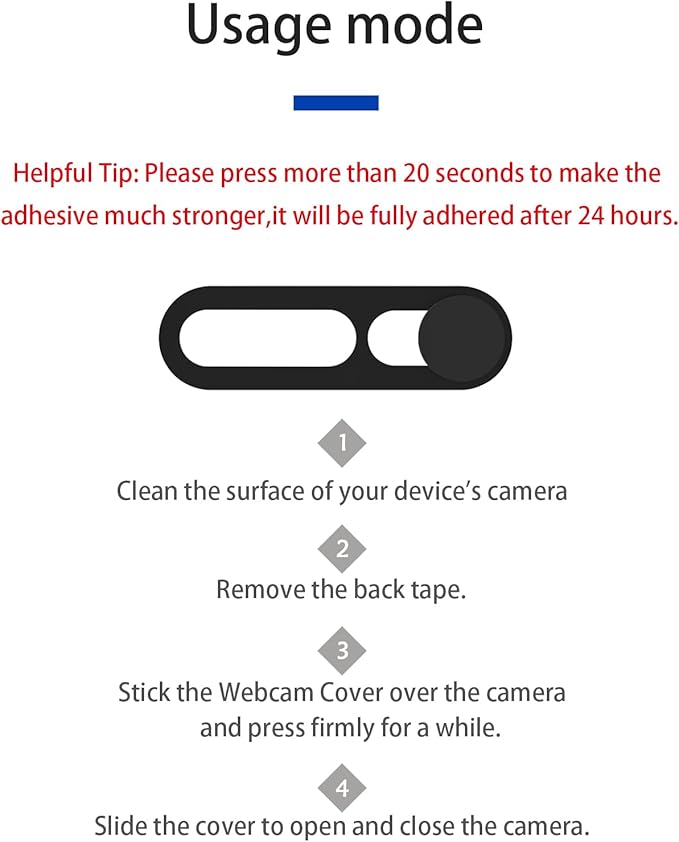 Front Camera Cover Compatible for iPhone 16/16 Plus with Rear Lens Cover,Protect Privacy and Security But Not Affect Facial Recognition (2Pack)-2025 Updated Version