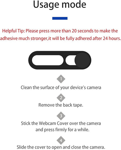 Front Camera Cover Compatible for iPhone 16/16 Plus with Rear Lens Cover,Protect Privacy and Security But Not Affect Facial Recognition (2Pack)-2025 Updated Version