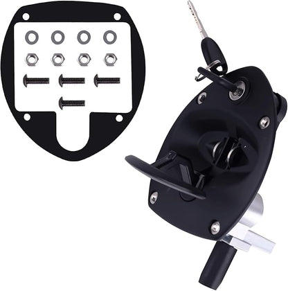 406-0972-01 A034B471 Door Latch T Handle with 2 Keys Fits for Cum-mins and Ko-hler Generators(Applications:Generator enclosures;Control Panels;Access Doors for Maintenance)