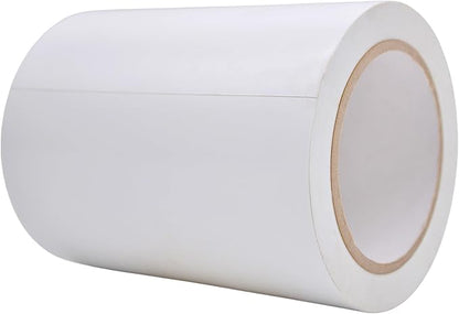 MAT Vinyl Marking Tape White - 6 inch x 36 yds. for Safety Floor Marking (School Gym, Restaurants, Warehouse), Dance Floor Splicing, Pinstriping Cars & Boats