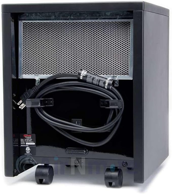 Comfort Deluxe by Airnmore, with Copper PTC, Infrared Space Heater with Remote,1500W,ETL Listed with High and Low Settings, Good for Small to Large Room's, 2-year warranty.