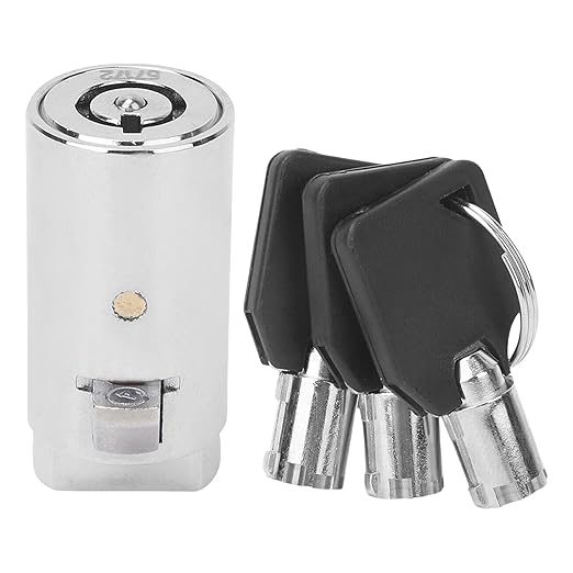 Secure Storage Cylinder, Tubular Keyway Device, Safety Lock with Prying Resistance, Vending Box for Candy Snack Machine, Security Accessory, Key System for Storage Unit Soda Machine Safe