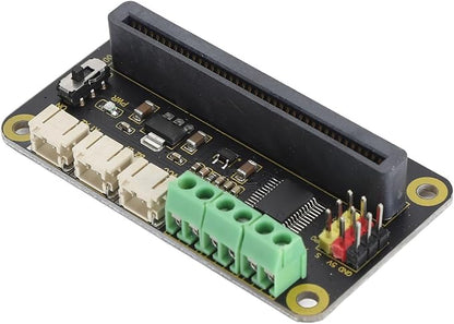 Pilipane Servo Drive Expansion Board Professional Powerful Motor Driver Board for Microbit Plug in Interface DC Motor Driver Board for Robotics and DIY Projects