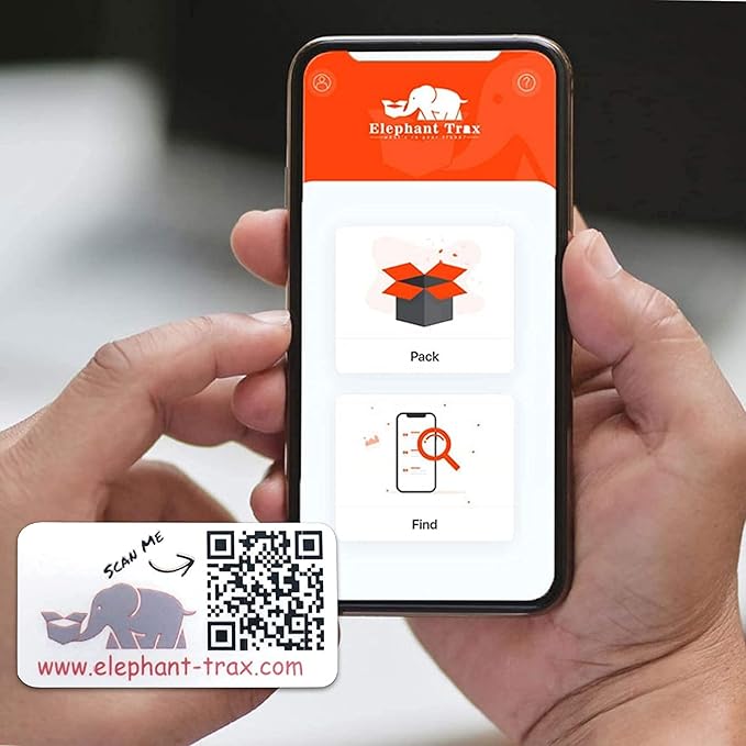 Smart Storage QR Labels for Organizing, Moving, Storage, and Inventory Tracking (160)