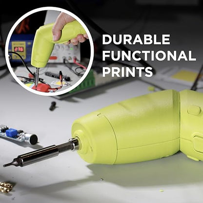 Polymaker HT-PLA-GF Filament 1.75mm Power Tool Green, High Temp PLA for 3D Printing, Heat Resistant to 150°C, Easy to Print, Easy to Anneal, Works with Most FDM Printers, 1kg Spool