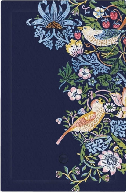 Decorative Light Switch Cover Plate Vintage Blue Morris Strawberry Thief Bird Flower 1 Gang No Device Single Blank Outlet Covers Wall Plate Cover Switchplate Electrical Faceplate