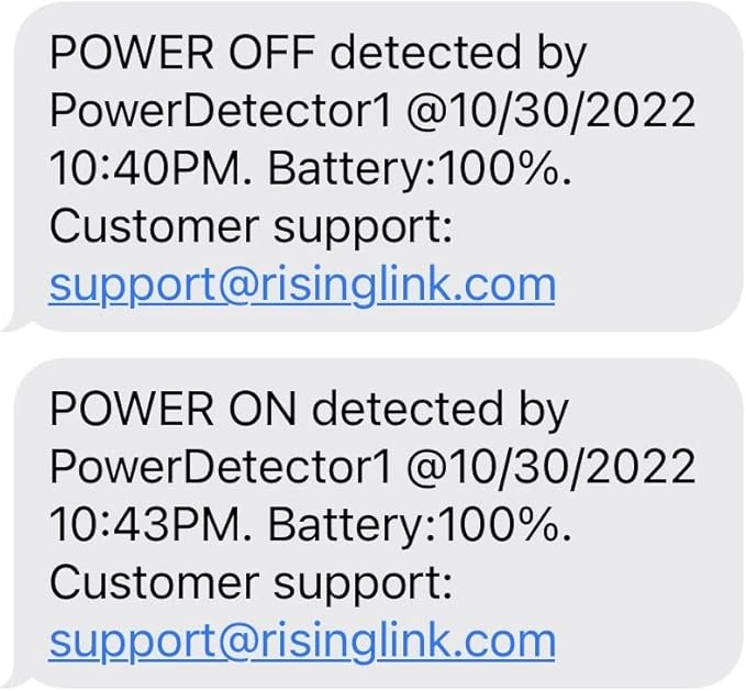 Power Failure Alarm, Power Failure Detector, with Text Message, Email, and Audio Alerts(2nd Generation)
