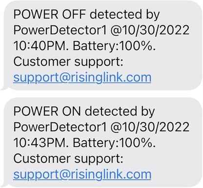 Power Failure Alarm, Power Failure Detector, with Text Message, Email, and Audio Alerts(2nd Generation)
