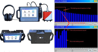 Electronic Testing Equipment for 2m Underground Pipe Locator Water Leakage Detection