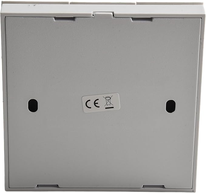 Scene Switch for Tuya for ZigBee 3.0, 6-Button Wall Controller, Remote Voice App Control, White ABS, Battery Powered for Home Automation