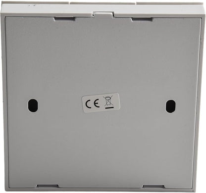 Scene Switch for Tuya for ZigBee 3.0, 6-Button Wall Controller, Remote Voice App Control, White ABS, Battery Powered for Home Automation