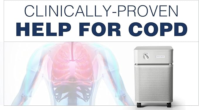 Austin Air Bedroom Machine Midnight Blue - Advanced 5 -Stage Filtration HEPA Air Purifiers For Home with Activated Carbon & Zeolite - Ideal as Air Purifiers for Bedroom